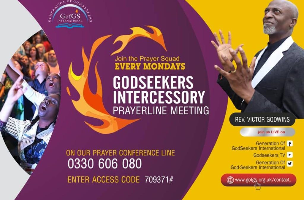 Godseekers Intercessory Mondays